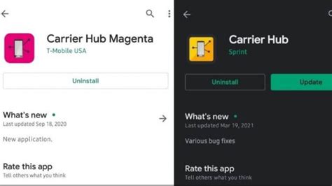 Carrier hubs are pre-installed apps on many Android phones from manufacturers, providing Sprint features for smartphones that utilize the T-Mobile services ...